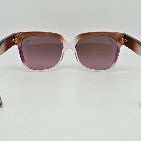 Michael Kors MK2054 Ena 328614 Brown Frame Brown Gradient Lens Sunglasses w Case - Picture 5 of 16